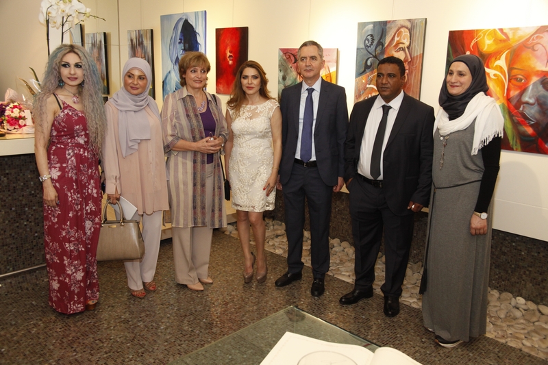 Opening of Nina Taher's Solo Exhibition 'Woman'